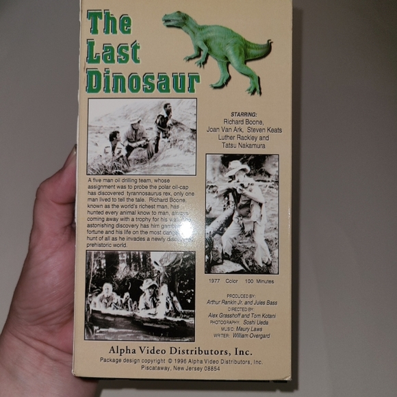 💥5 for 25💥 The Last Dinosaur Movie VHS Directed by Alexander Grasshof - Picture 5 of 6